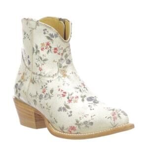 NWOB Lucchese Felicity Western Leather  Boots 9.5 Cowgirl Spring Rodeo Festival